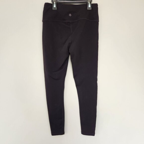 Prana Women's Black Classic Transform High Waisted Fitness Leggings Size Medium - Picture 3 of 6